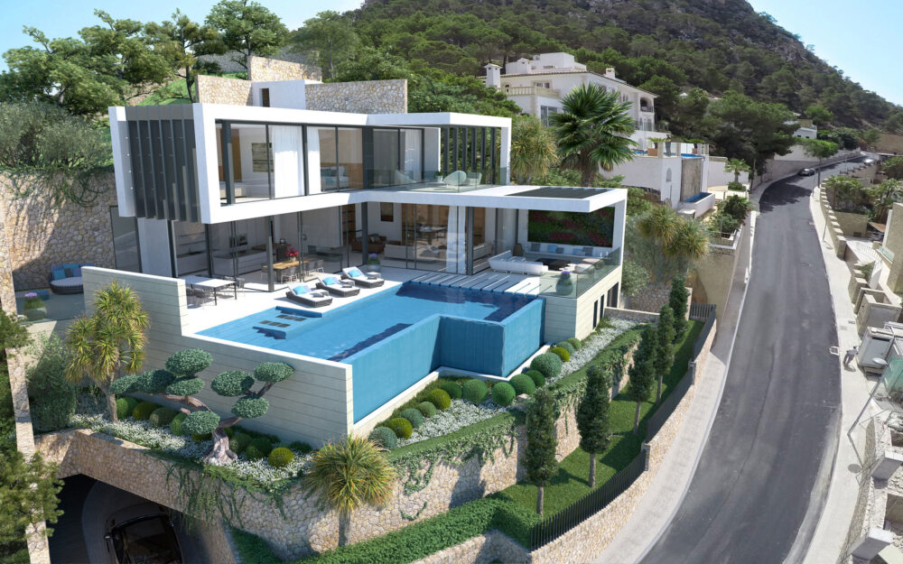 LUXURY NEW BUILD PROJECT IN THE BAY OF CALA LLAMP